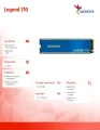 Adata Dysk SSD Legend 710 512GB PCIe 3x4 2.4/1.6 GB/s M2 373066