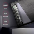 AXAGON EE25-A6C Bezśrubowa aluminiowa obudowa zewnętrzna USB-C 3.2 Gen 1 - SATA 6G dla 2.5" SSD/HDD 373179
