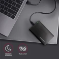 AXAGON EE25-A6C Bezśrubowa aluminiowa obudowa zewnętrzna USB-C 3.2 Gen 1 - SATA 6G dla 2.5" SSD/HDD 373181