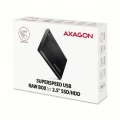 AXAGON EE25-A6M Bezśrubowa aluminiowa obudowa zewnętrzna USB 3.2 Gen 1 - SATA 6G dla 2.5" SSD/HDD 373193