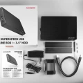 AXAGON EE35-XA3 Obudowa zewnętrzna aluminiowa, USB 3.2 Gen 1 SATA 3G 3.5" 373229