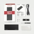 AXAGON EEM2-GTR Obudowa zewnętrzna aluminiowa, USB-C 3.2 GEN 2 M.2 NVMe SSD 373239