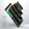 AXAGON EEM2-SBC Obudowa zewnętrzna aluminiowa bezśrubowa USB-C 3.2 GEN 2 M.2 SATA SSD 373245