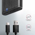 AXAGON EEM2-SBC Obudowa zewnętrzna aluminiowa bezśrubowa USB-C 3.2 GEN 2 M.2 SATA SSD 373248