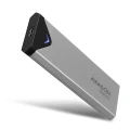 AXAGON EEM2-UG2 Obudowa zewnętrzna aluminiowa, USB-C 3.2 Gen 2 - M.2 NVMe SSD, długość 42 do 80 mm szary 373253