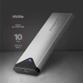 AXAGON EEM2-UG2 Obudowa zewnętrzna aluminiowa, USB-C 3.2 Gen 2 - M.2 NVMe SSD, długość 42 do 80 mm szary 373254