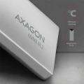 AXAGON EEM2-UG2 Obudowa zewnętrzna aluminiowa, USB-C 3.2 Gen 2 - M.2 NVMe SSD, długość 42 do 80 mm szary 373257