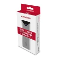 AXAGON EEM2-UG2 Obudowa zewnętrzna aluminiowa, USB-C 3.2 Gen 2 - M.2 NVMe SSD, długość 42 do 80 mm szary 373260