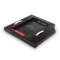 AXAGON RSS-CD09 Ramka na 2,5" SSD-HDD do gniazda DVD, 9.5mm LED aluminium 373262