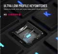 Corsair Klawiatura K100 RGB Air Wireless Ultra Thin Cherry MX 373290