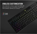 Corsair Klawiatura K100 RGB Air Wireless Ultra Thin Cherry MX 373292