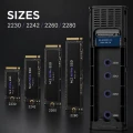Qoltec Obudowa | kieszeń do dysków M.2 SATA SSD | NGFF | USB-C 373430