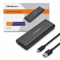 Qoltec Obudowa | kieszeń do dysków M.2 SATA SSD | NGFF | USB-C 373435