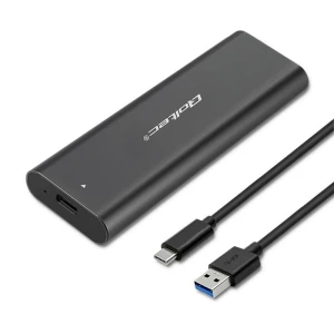 Qoltec Obudowa | kieszeń do dysków M.2 SSD | NVME | PCI-E | USB-C