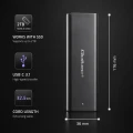 Qoltec Obudowa | kieszeń do dysków M.2 SSD | NVME | PCI-E | USB-C 373437