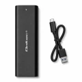 Qoltec Obudowa | kieszeń do dysków M.2 SSD | NVME | PCI-E | USB-C 373443