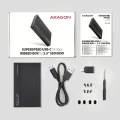 AXAGON EE25-GTR Obudowa zewnętrzna aluminiowa USB 3.2 Gen 2 - SATA 6G 2.5 cala SSD/HDD 373481