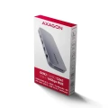 AXAGON HMC-12GM2 Wieloportowy hub USB 12in1 + M.2 NVMe/SATA pozycja, 10Gbps, 3x USB-A, USB-C, HDMI 4K/60Hz, DP 4K/60Hz, GLAN, SD/microSD, audio, PD 10 373573