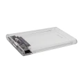 Savio Zewnętrzna obudowa na dysk HDD/SSD 2.5", USB 3.0, AK-66, transparentna 373605