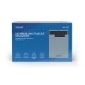 Savio Zewnętrzna obudowa na dysk HDD/SSD 2.5", USB 3.0, AK-66, transparentna 373606