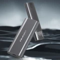 Qoltec Obudowa | kieszeń NV2271 na dysk M.2 SSD | SATA | NVMe | USB-C | 2TB 373746