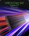 IcyBox Obudowa IB-1917M-C32a NVMe USB 3.2 Gen 2x2,  20 Gbit/s 373754