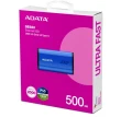 Adata Dysk zewnętrzny SSD SE880 500 GB USB3.2A/C Gen2x2 Niebieski 373775