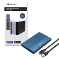 Qoltec Obudowa | Kieszeń na dysk SSD HDD 2.5" | SATA | USB 3.0 | Super  speed 5Gb/s | 2TB | Niebieskia 373819