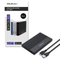 Qoltec Obudowa | Kieszeń na dysk SSD HDD 2.5 cala | SATA | USB 3.0 | Super  speed 5Gb/s | 2TB | Czarna 373824