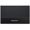 Qoltec Obudowa | Kieszeń na dysk SSD HDD 2.5 cala | SATA | USB 3.0 | Super  speed 5Gb/s | 2TB | Czarna 373826