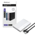 Qoltec Obudowa | Kieszeń na dysk SSD HDD 2.5 cala| SATA | USB 3.0 | Super  speed 5Gb/s | 2TB | Srebrna 373829