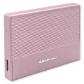 Qoltec Obudowa | Kieszeń na dysk SSD HDD 2.5 cala | SATA | USB 3.0 | Super  speed 5Gb/s | 2TB | Różowy 373836