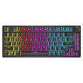 Savio Klawiatura mechaniczna bezprzewodowa PHENIX, Gateron Yellow Pro, Pudding 373896