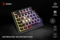 Savio Klawiatura mechaniczna bezprzewodowa PHENIX, Gateron Yellow Pro, Pudding 373899
