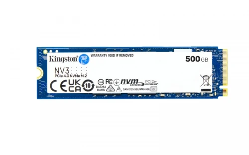 Kingston Dysk SSD NV3 500GB M.2 2280 PCI-e 4.0 NVMe 5000/3000