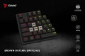 Savio Klawiatura mechaniczna RGB Tempest X2 Outemu Brown 374018