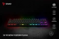 Savio Klawiatura mechaniczna RGB Tempest X2 Outemu Brown 374021