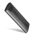 AXAGON EEM2-GTS2 Obudowa zewnętrzna aluminiowa bezśrubowa USB-C 3.2 Gen 2 M.2 NVMe & SATA SSD + USB-A - USB-C redukcja 374096