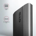 AXAGON EEM2-GTS2 Obudowa zewnętrzna aluminiowa bezśrubowa USB-C 3.2 Gen 2 M.2 NVMe & SATA SSD + USB-A - USB-C redukcja 374104
