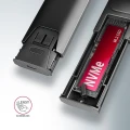 AXAGON EEM2-GTS2 Obudowa zewnętrzna aluminiowa bezśrubowa USB-C 3.2 Gen 2 M.2 NVMe & SATA SSD + USB-A - USB-C redukcja 374106