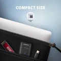 AXAGON ADM2-CM Adapter USB3.2 Gen 2 M.2 NVMe/SATA SSD kabel USB-C 10cm 374124