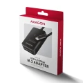 AXAGON ADM2-CM Adapter USB3.2 Gen 2 M.2 NVMe/SATA SSD kabel USB-C 10cm 374126