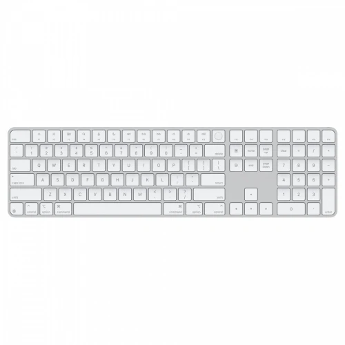Apple Klawiatura Magic Keyboard z Touch ID i polem numerycznym dla modeli Maca z czipem Apple - angielski (USA) - białe klawisze