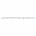 Apple Klawiatura Magic Keyboard z Touch ID i polem numerycznym dla modeli Maca z czipem Apple - angielski (USA) - białe klawisze 374186