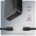 AXAGON EEM2-20G Obudowa zewnętrzna aluminiowa USB-C 3.2 Gen 2 M.2 NVMe SSD 20Gbps 374222