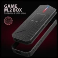 AXAGON EEM2-GAM Obudowa zewnętrzna aluminiowa USB-C 3.2 Gen 2 M.2 NVMe/SATA SSD Gaming 374229