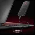 AXAGON EEM2-GAM Obudowa zewnętrzna aluminiowa USB-C 3.2 Gen 2 M.2 NVMe/SATA SSD Gaming 374238