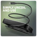 AXAGON HMC-UFO Wieloportowy hub USB 9in1, 10Gbps, 2x USB-A, HDMI 4K/60Hz, M.2 NVMe/SATA, audio, PD 100W, SD/microSD, GLAN, 65cm USB-C kabel 374245
