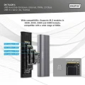 Digitus Obudowa USB 3.1 Typ C na dysk SSD M.2 NVMe 10 Gbps aluminiowa, beznarzędziowa 374257
