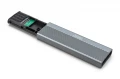 Digitus Obudowa USB 3.1 Typ C na dysk SSD M.2 NVMe 10 Gbps + SATA 6 Gbps aluminiowa, beznarzędziowa 374272